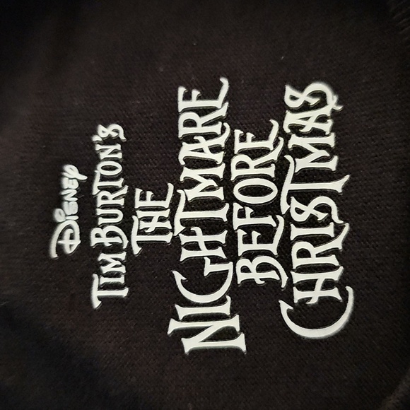 Disney's " Tim Burton's-T Nightmare Before Christmas"  'Scary & Bright' T-Shirt - Picture 3 of 5